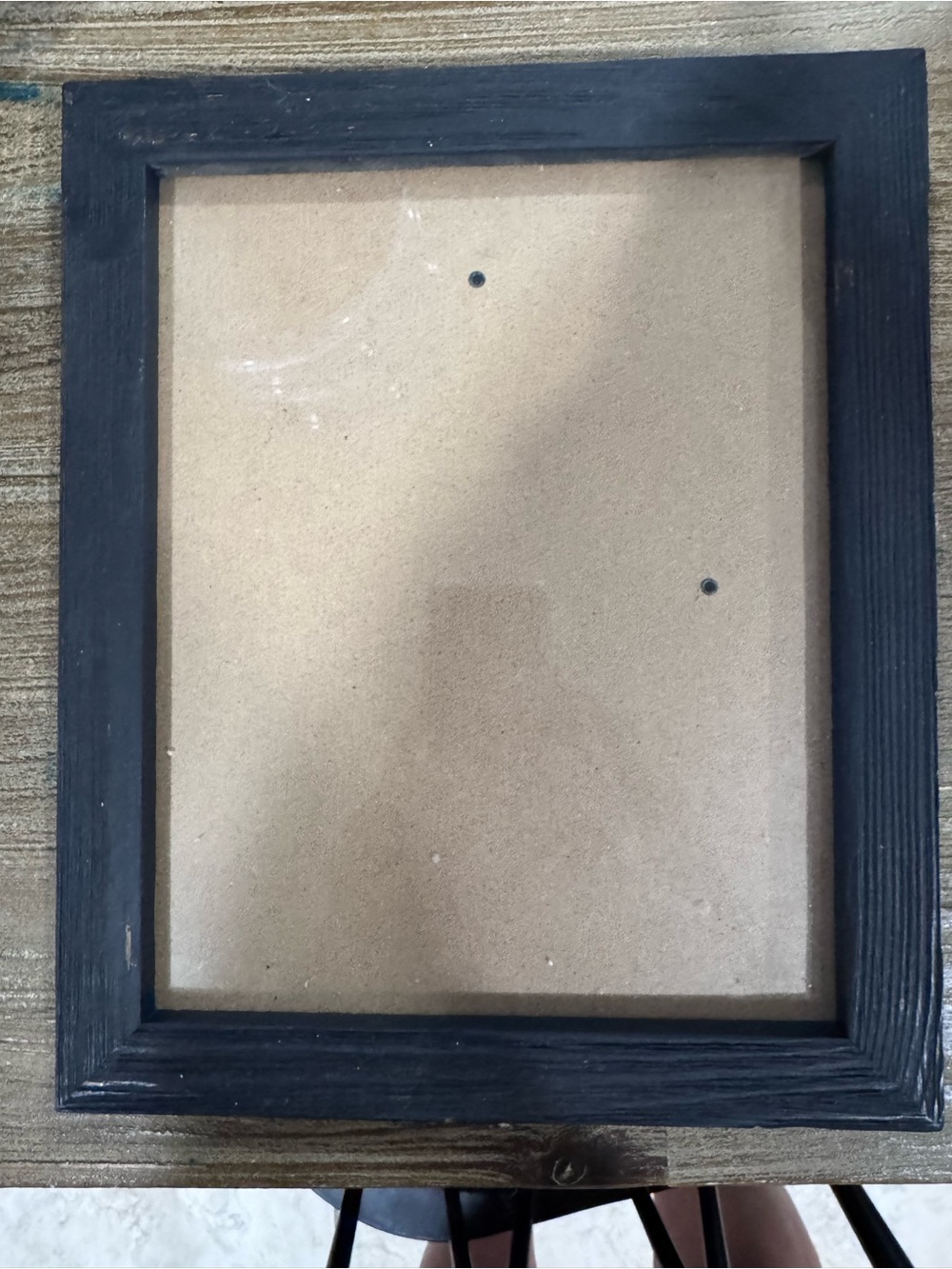 Black Wood Picture Frame - Unbranded